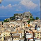 Kerkyra - Blick auf die Altstadt und alte Festung