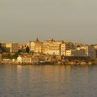 Kerkyra vom Schiff aus betrachtet