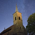 Kerlachkapelle Stadtlauringen bei Nacht