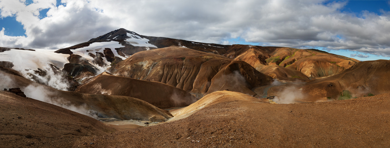 Kerlingarfjöll / Hveradalir - Panorama (1)