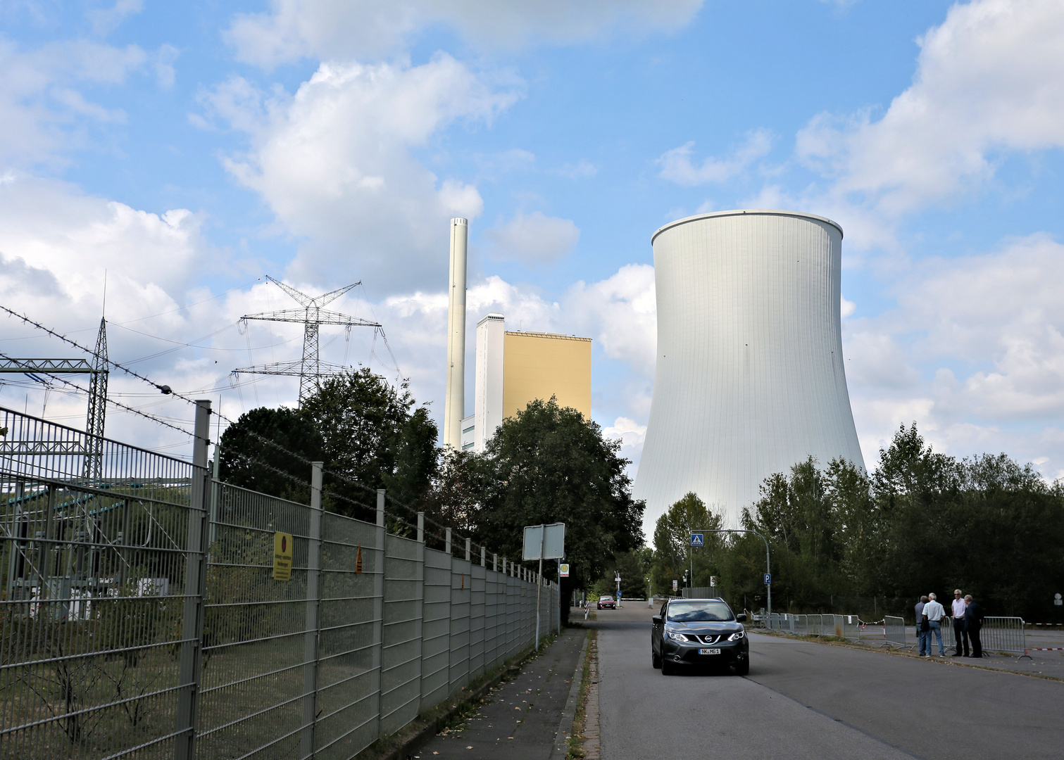 kernkraftwerk metz/frankreich