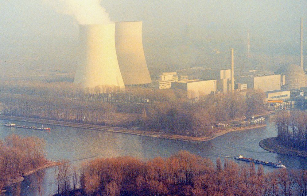 Kernkraftwerk Philippsburg (Scan)