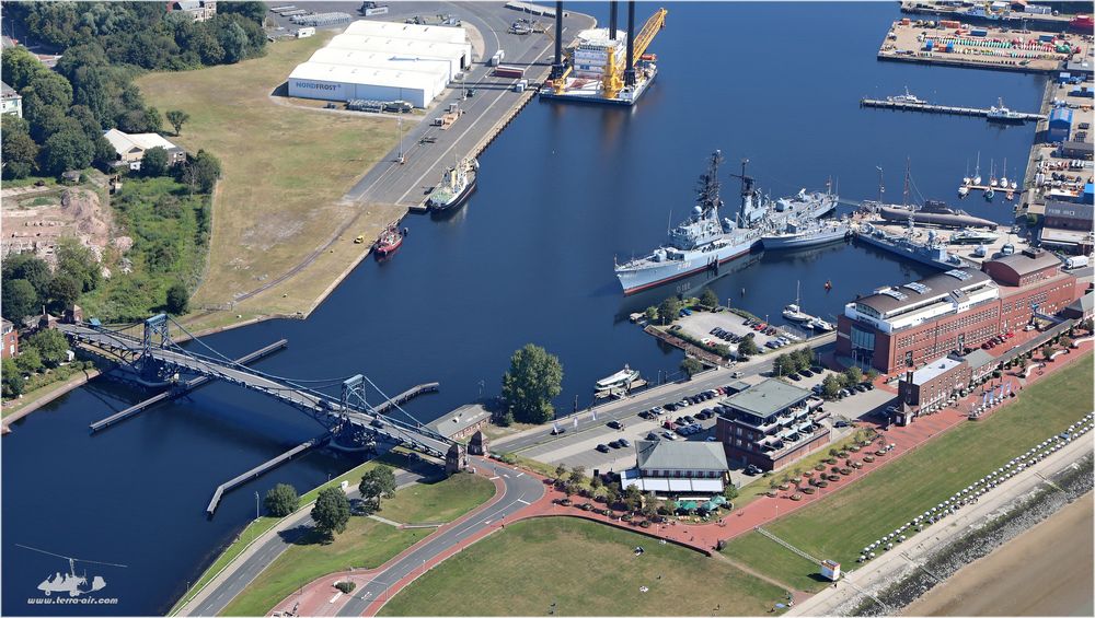 Kernstücke Wilhelmshavens (aerial)