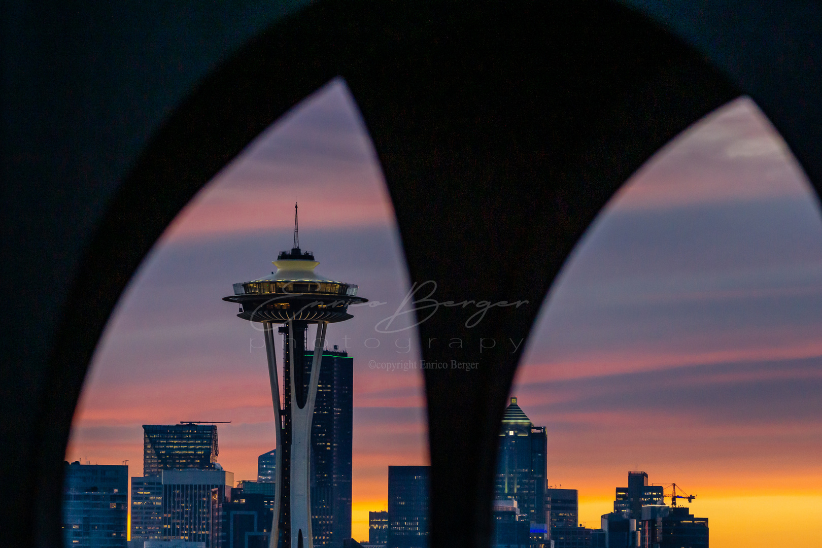 kerry park seattle - the view