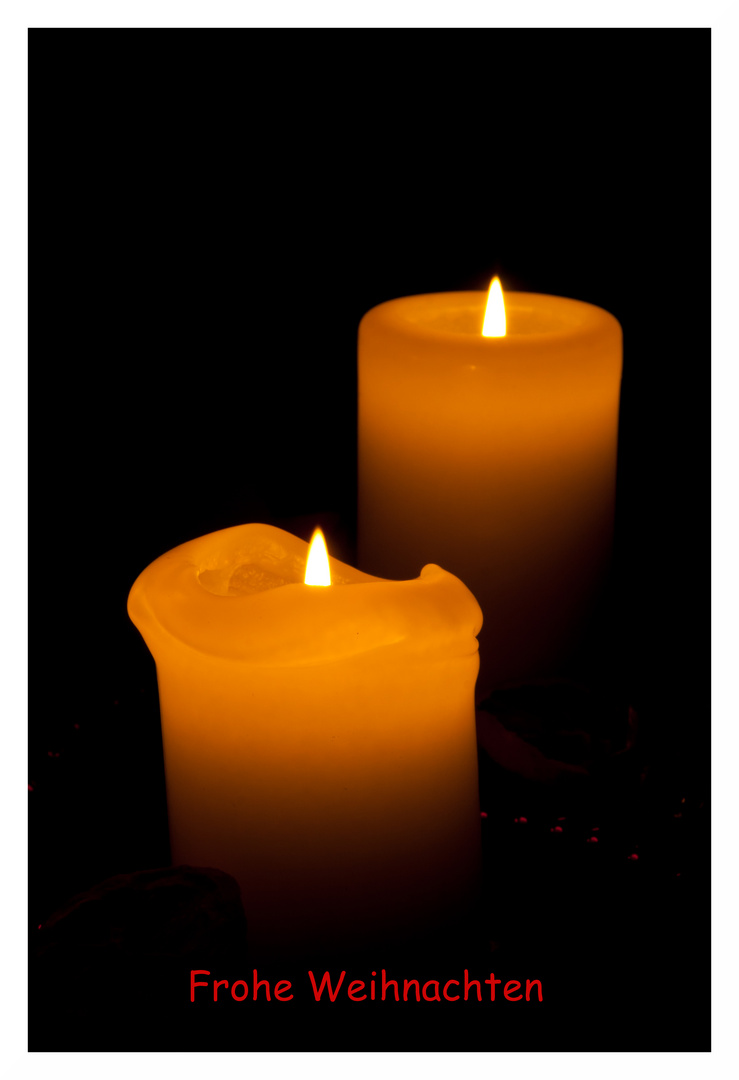 Kerze , candle #3, Weihnachten