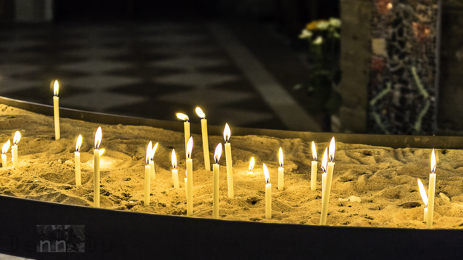 Kerzen im Ulmer Münster