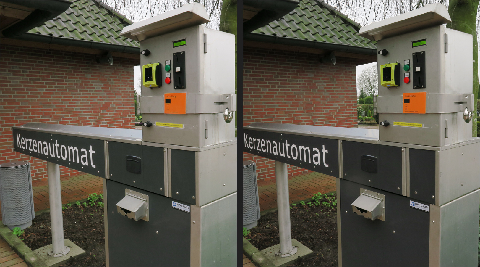 Kerzenautomat (3D Kreuzblick)