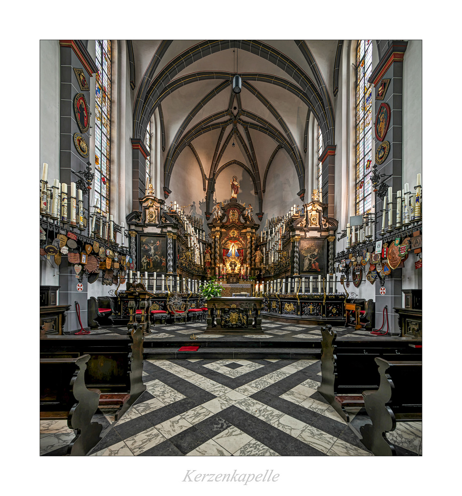 Kerzenkapelle - Kevelear " Blick zum Chor..."