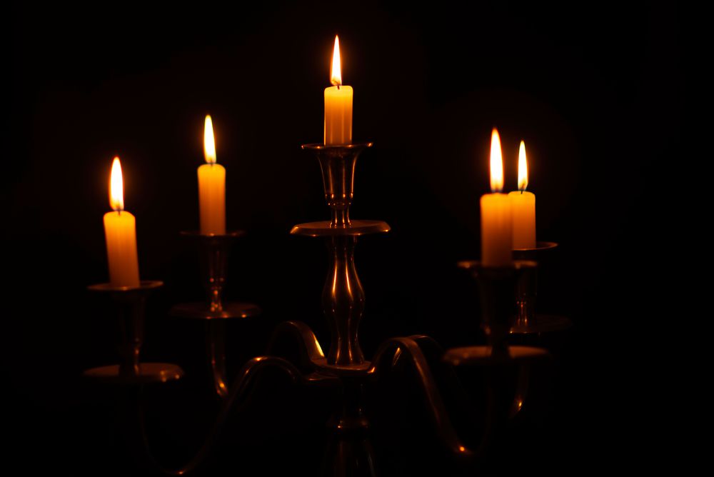 Kerzenschein Foto & Bild  fotokunst, licht und feuer, licht aus feuer 