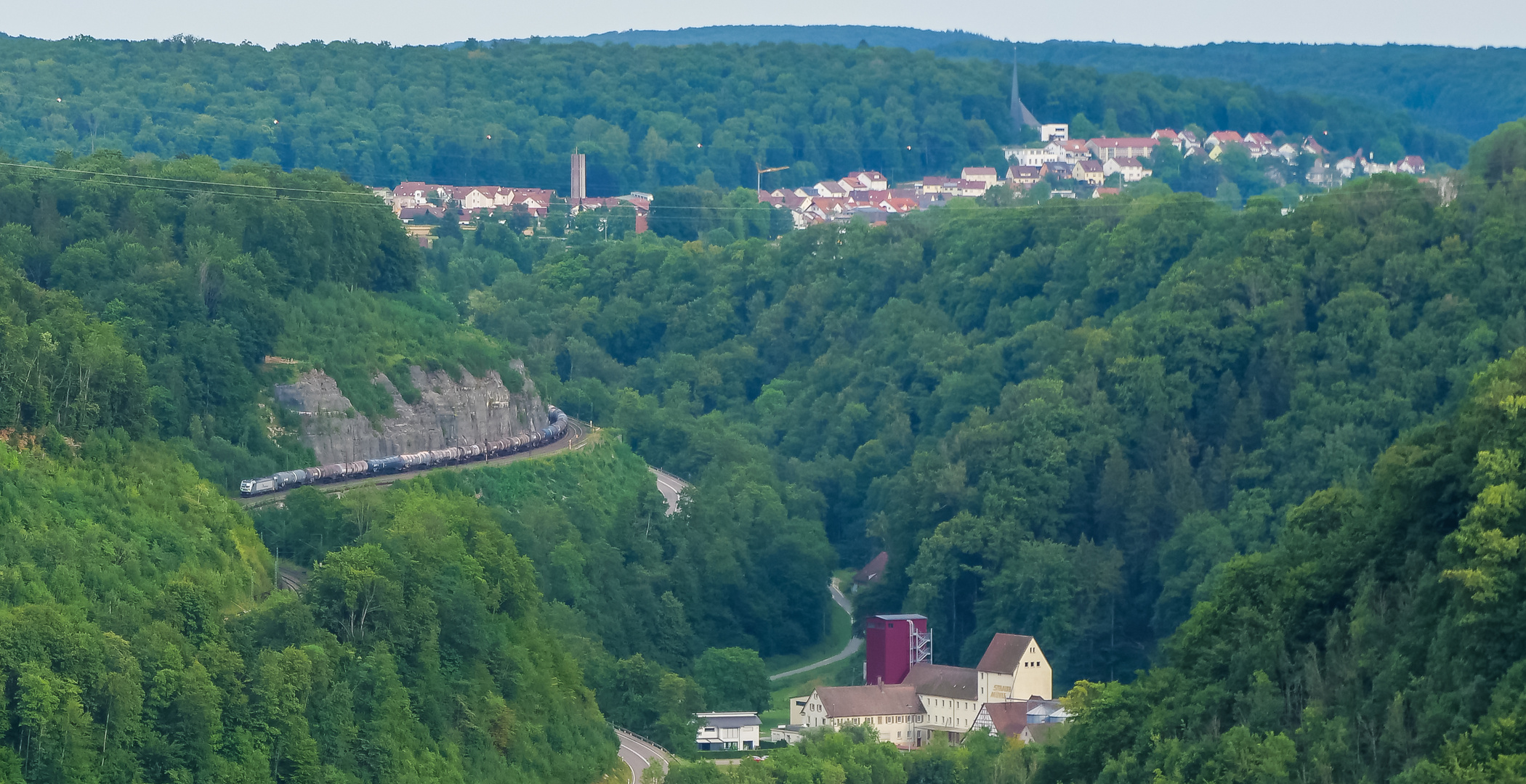 Kessel in der Kurve