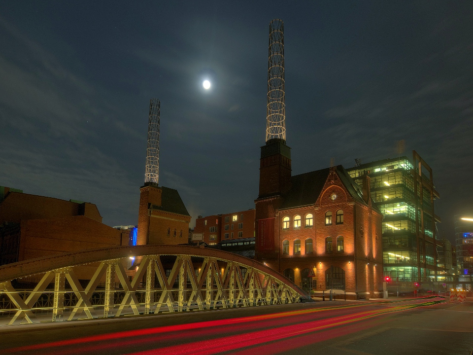 Kesselhaus mit Sandbrücke