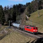 Kesselwagen im Schwarzwald