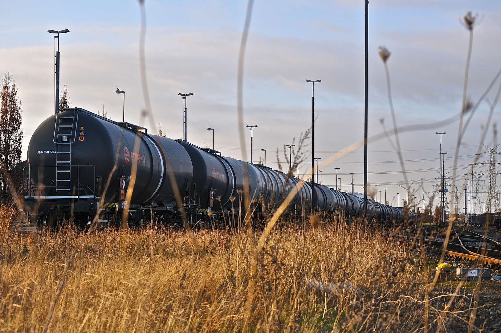 Kesselwagons, Industriehafen, Bremen