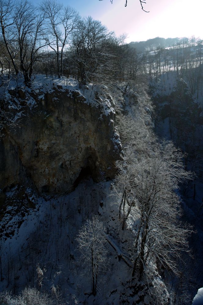 Kesselwand - Bereich Gipserriss