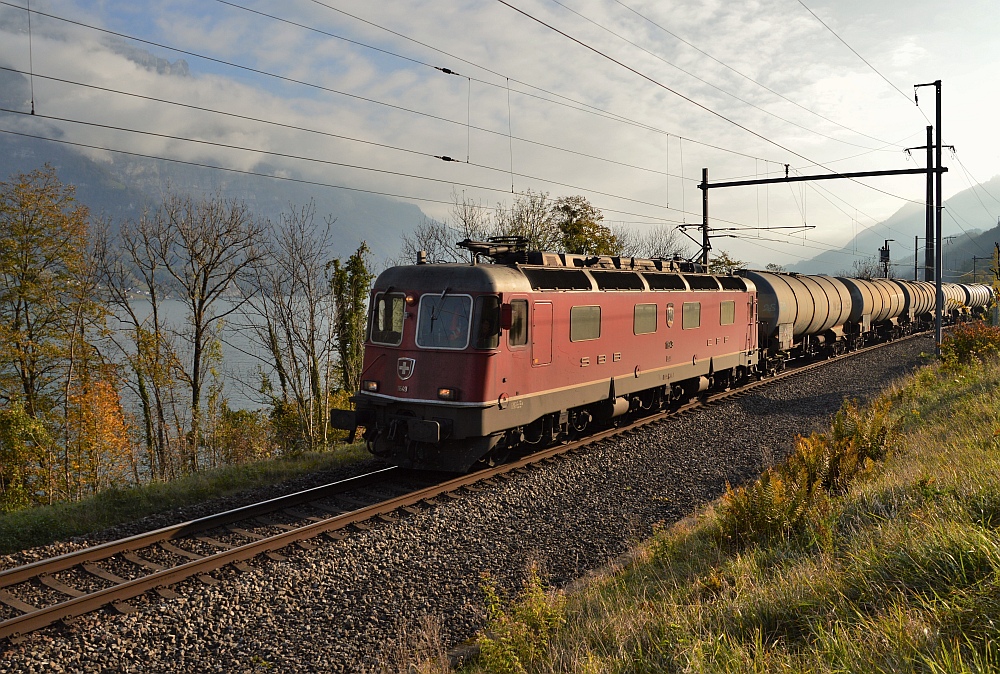 Kesselzug am frühen Morgen