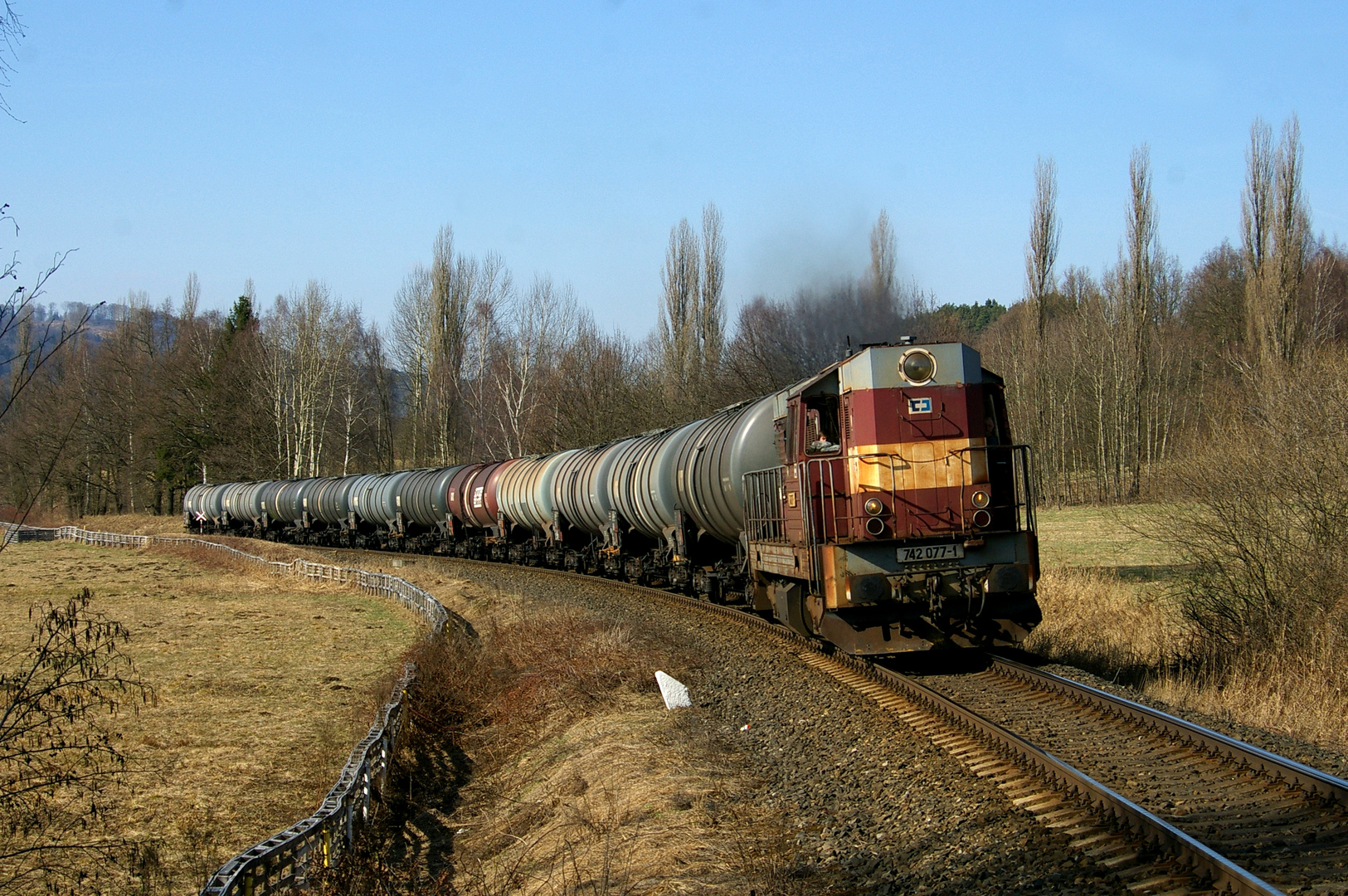 Kesselzug auf der Nebenbahn