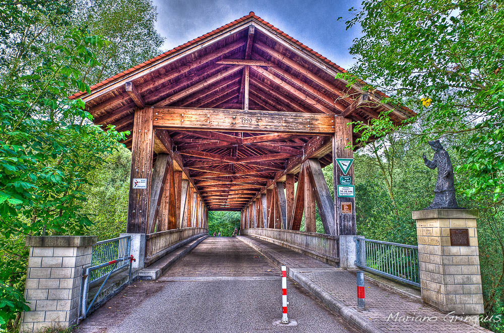 Ketsch Holzbrücke