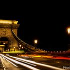 Kettenbrücke Budapest bei Nacht