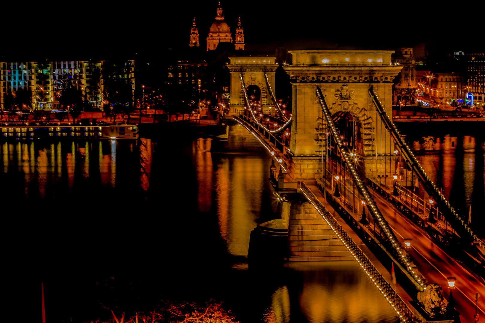 Kettenbrücke Foto & Bild | europe, hungary, budapest Bilder auf ...