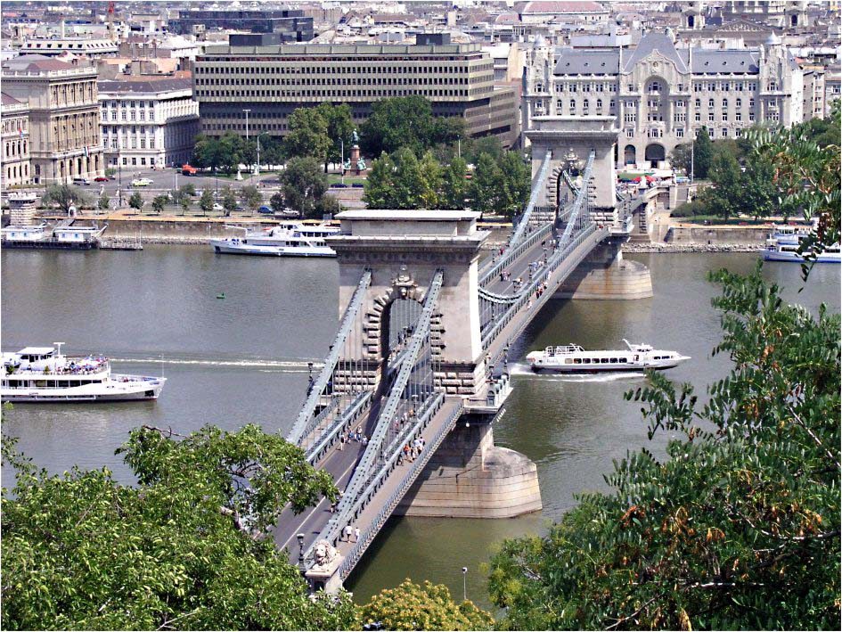 Kettenbrücke in Budapest