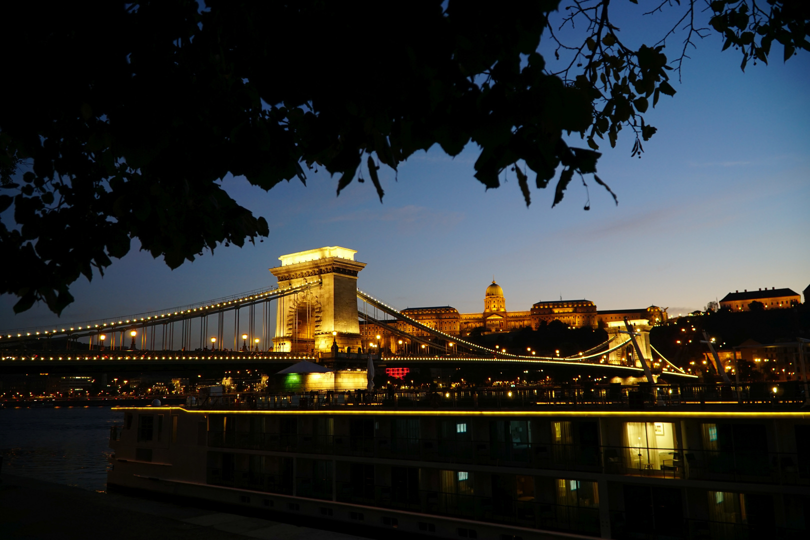 Kettenbrücke in Budapest