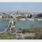 Kettenbrücke über den Donau in Budapest