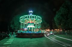 Kettenkarusell auf dem Sommerfest München