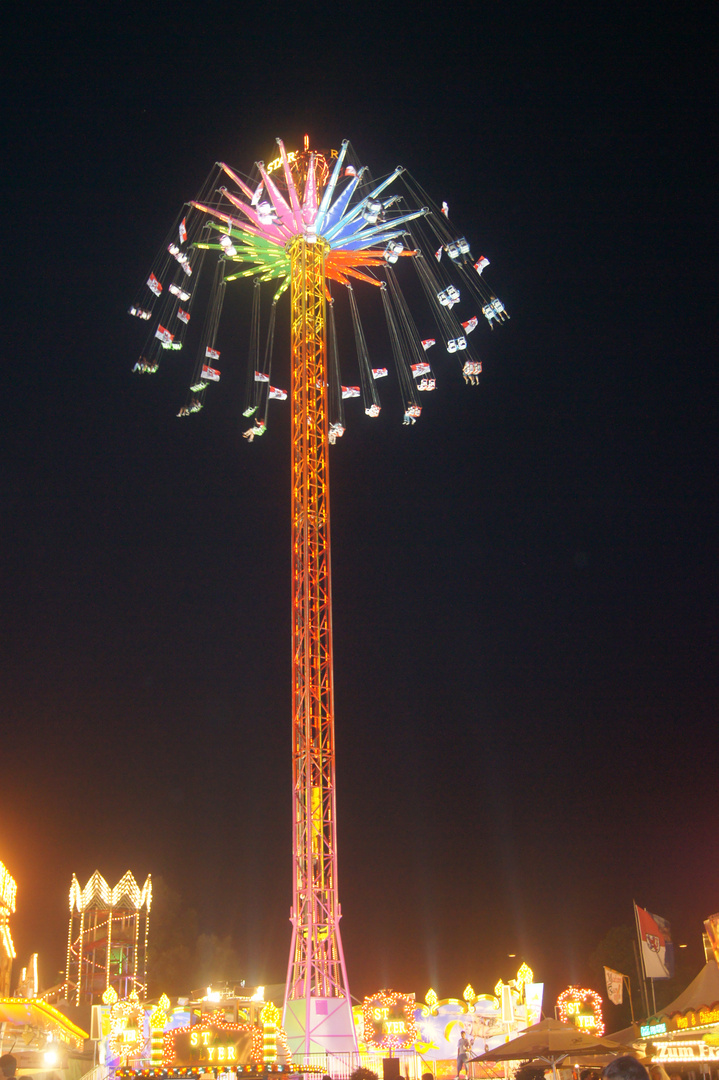 Kettenkarusell Rheinkirmes Düsseldorf 2010