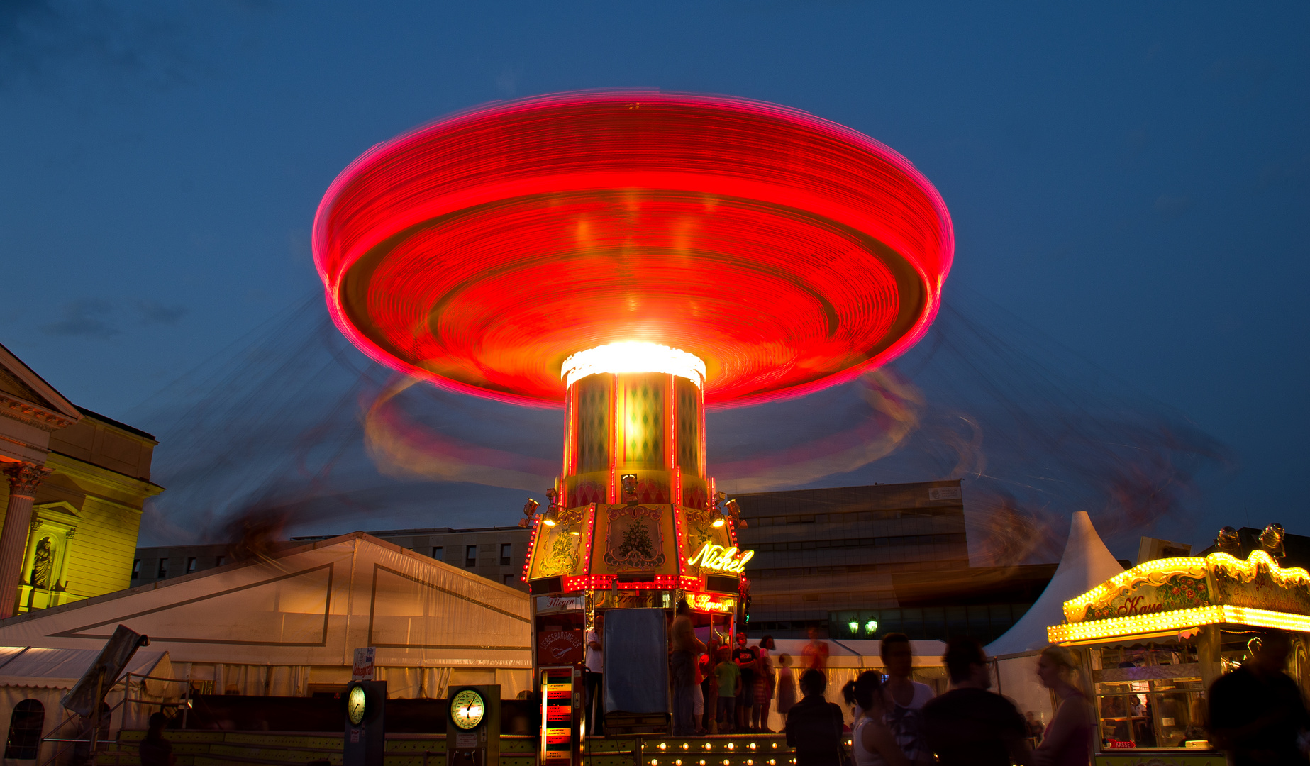 Kettenkarussell auf dem Heinerfest