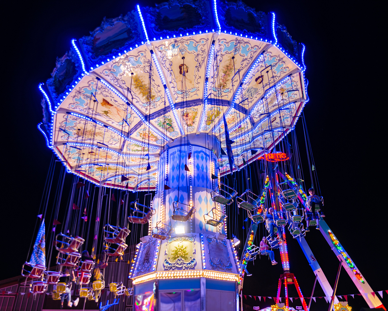 Kettenkarussell Foto & Bild reportage dokumentation, streetfotografie mit menschen, events