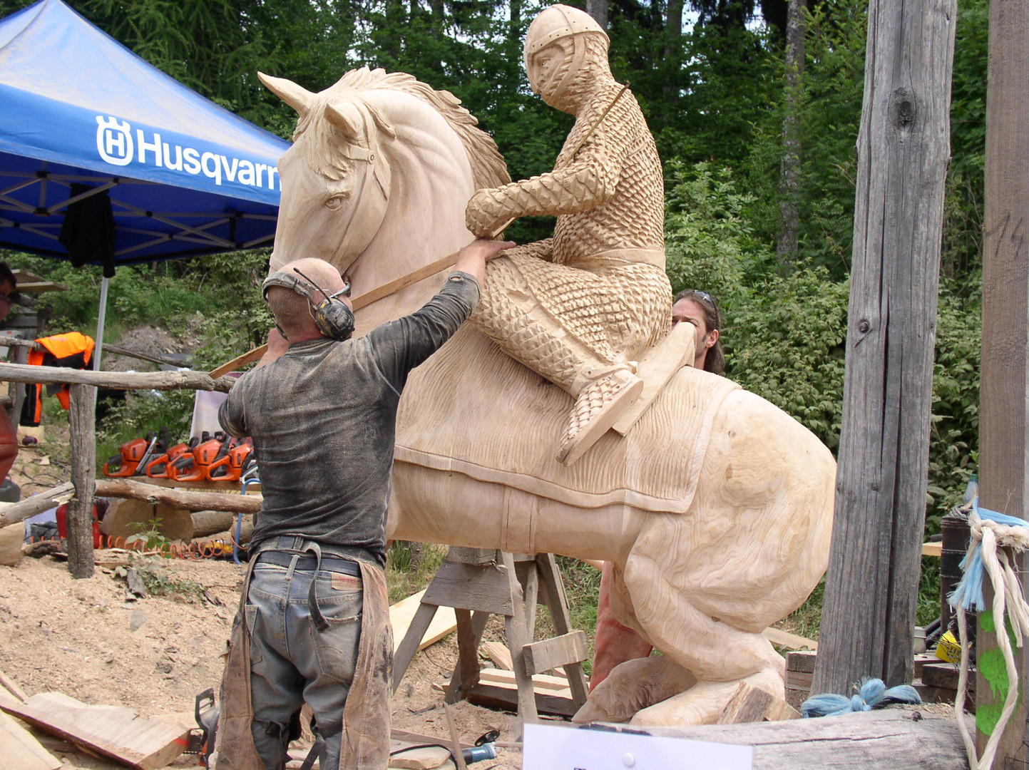 Kettensäger Team-Weltcup Pfingsten 2012 in Blockhausen Erzgebirge-1