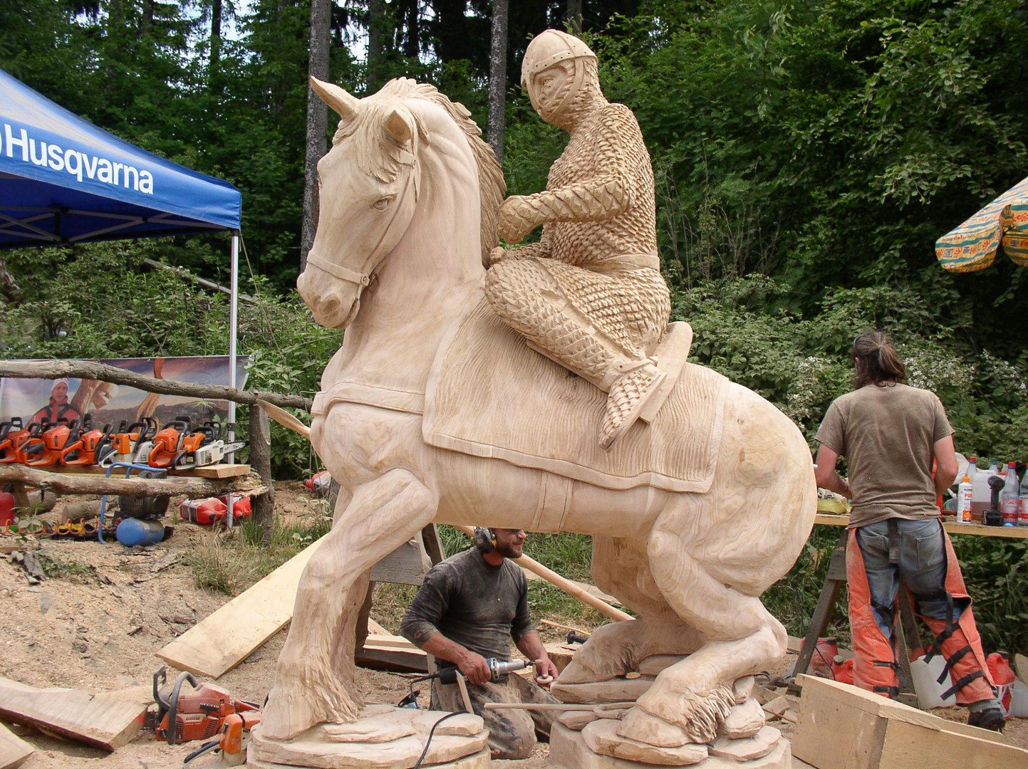 Kettensäger Team-Weltcup Pfingsten 2012 in Blockhausen Erzgebirge-4