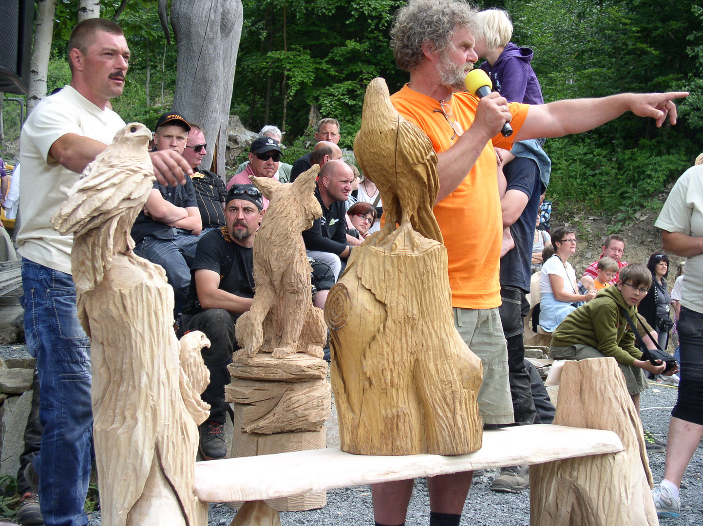 Kettensäger Team-Weltcup Pfingsten 2012 in Blockhausen Erzgebirge-6