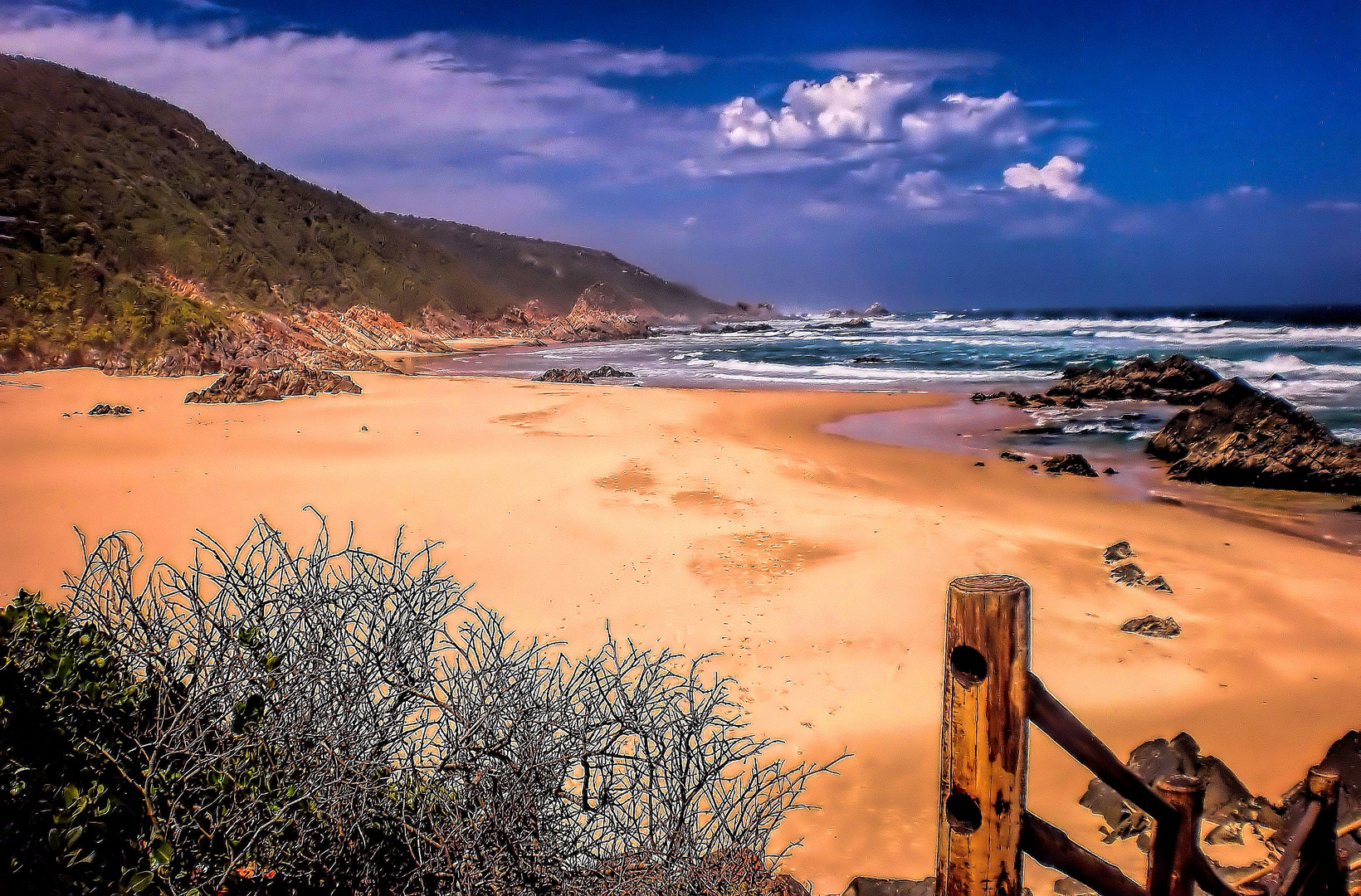 Keurboomstrand in South Africa