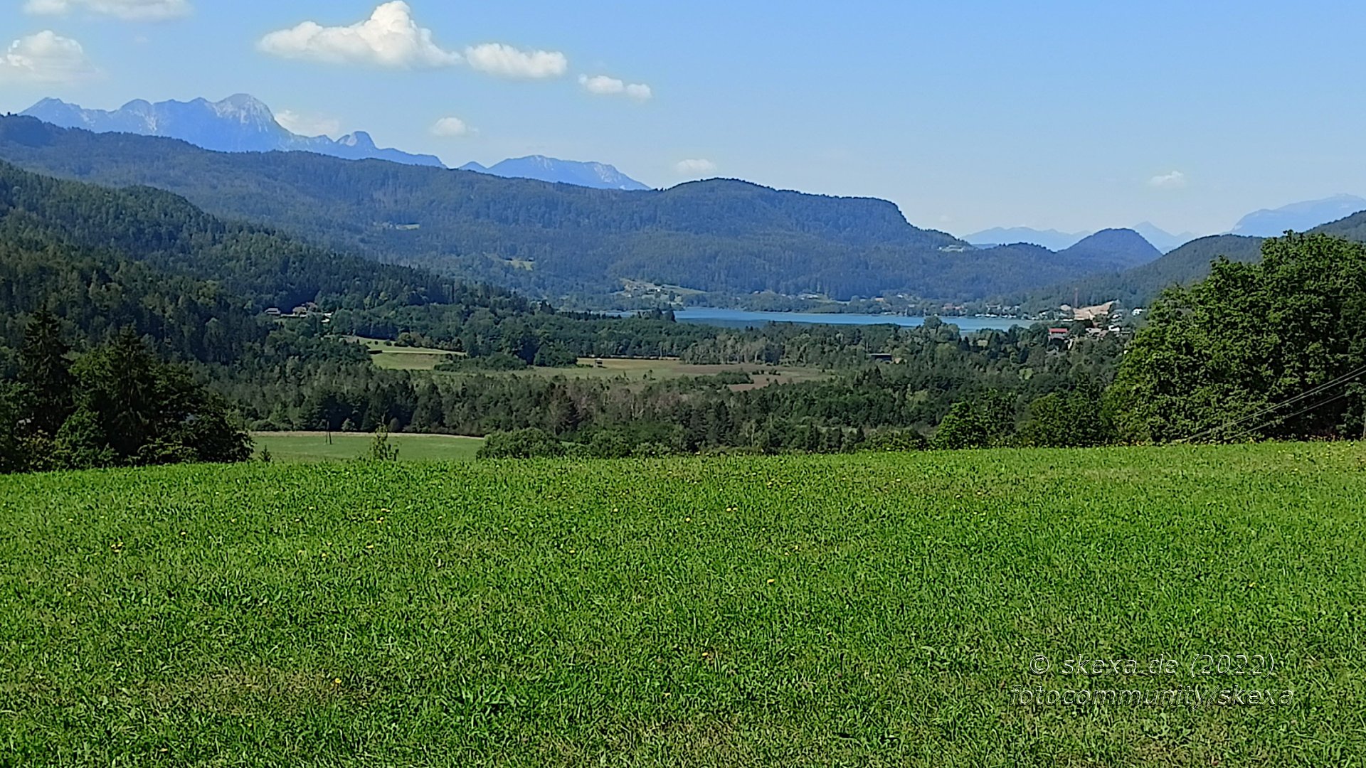 Keutschacher See und Karawanken