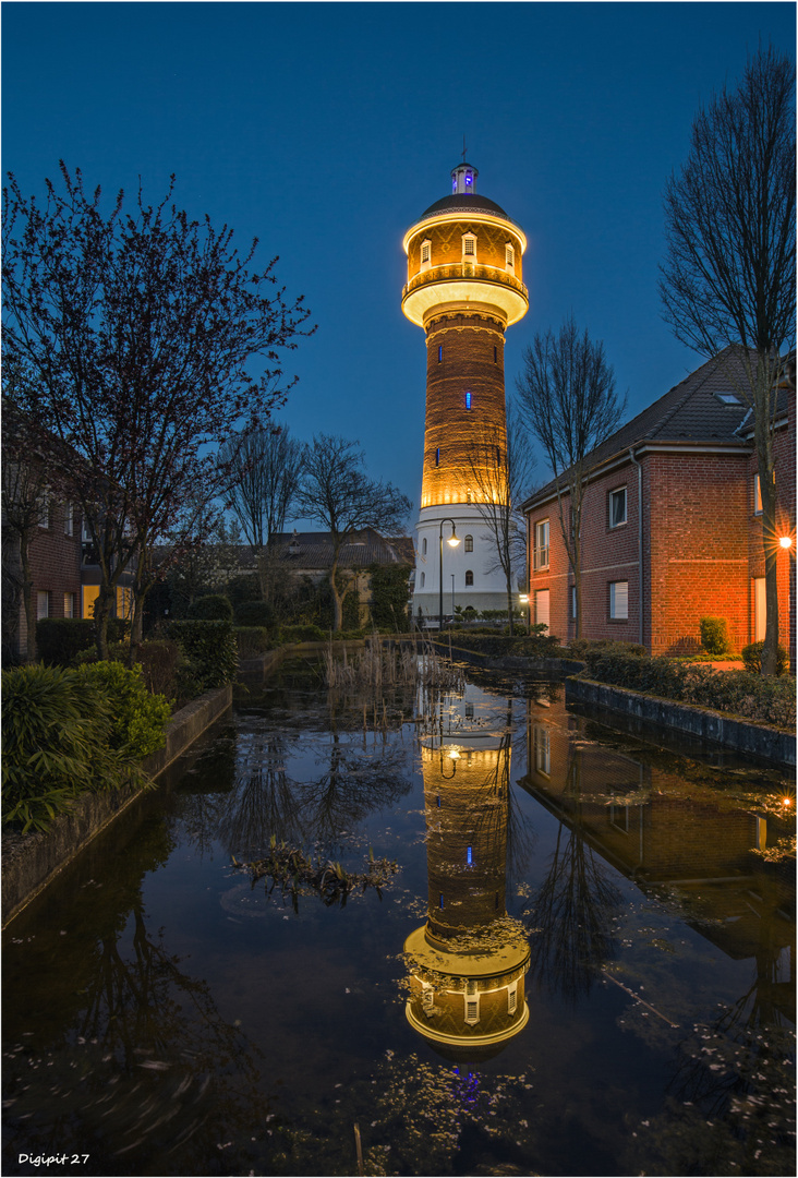 Kevelaer Wasserturm 2022-01