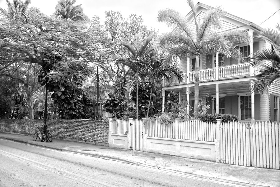 Key West House - b-w