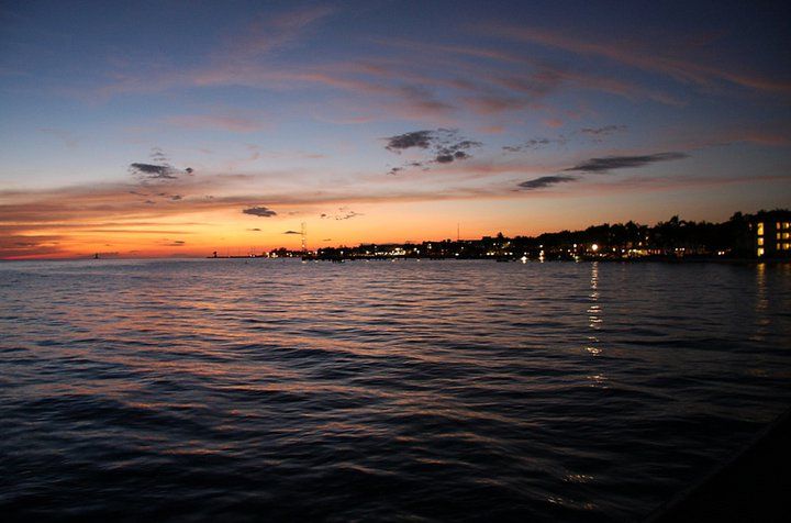 Key West im Sonnenuntergang