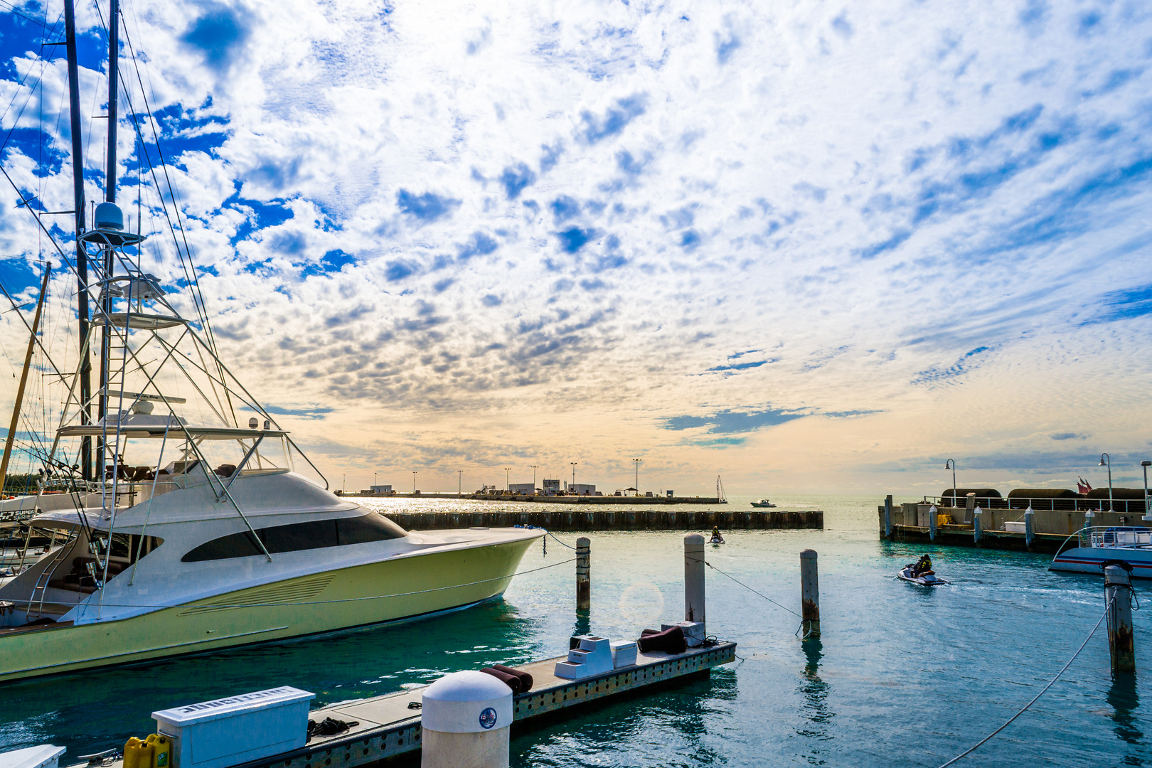 Key West in der Abenddämmerung