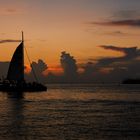 Key West in Wolken