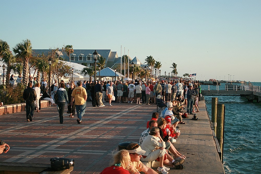 Key West - Warten auf den Sonnenuntergang