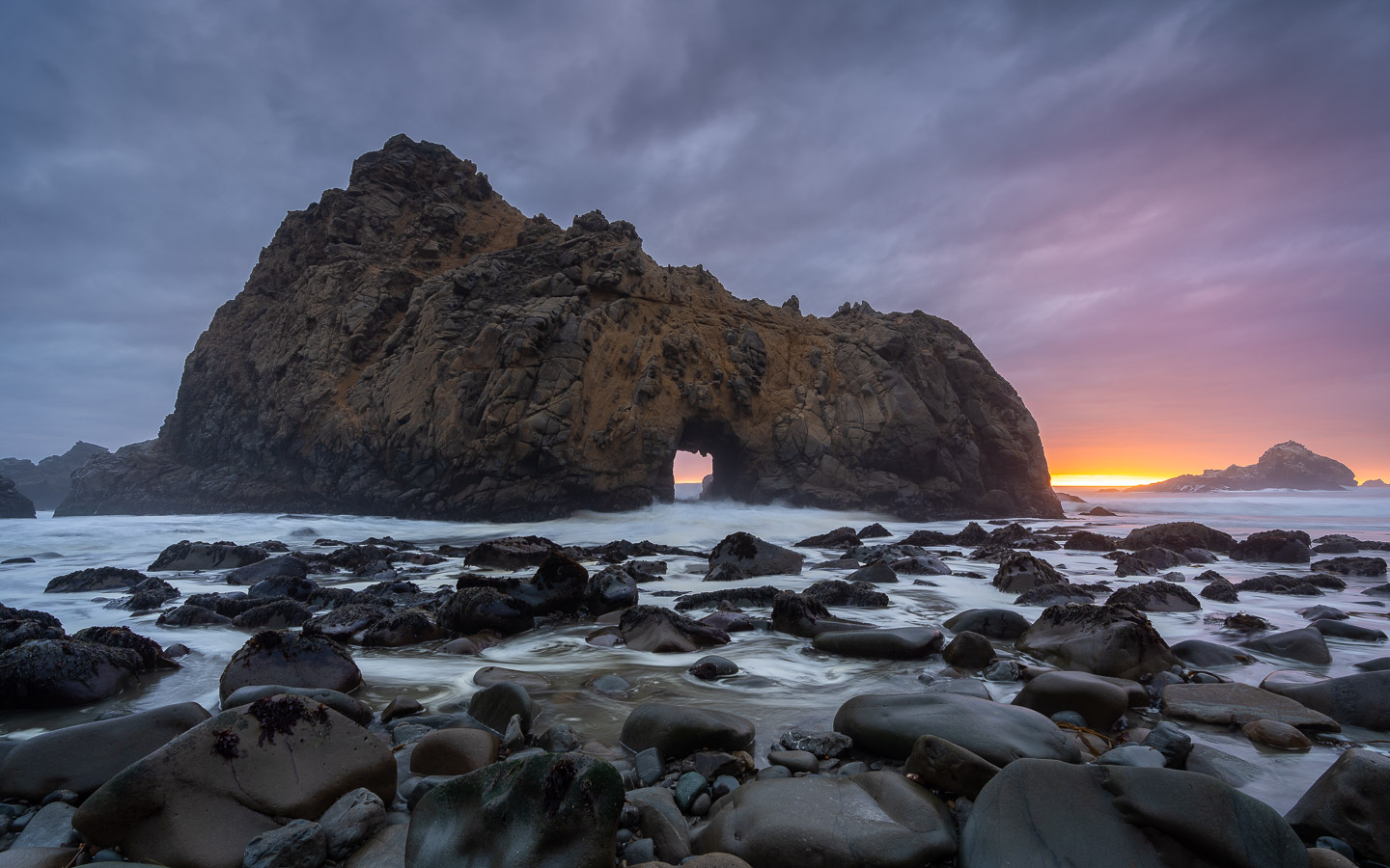 Keyhole Arch - Pfeiffer Beach