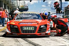 kfzteile24 Audi - Boxenstopp - GT Masters Nürburgring 2013