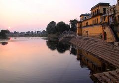 Khajuraho am Abend