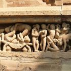 Khajuraho Tempel im Detail