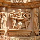 Khajuraho Tempel im Detail