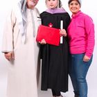 Khalaf Family Photo on Nora Khalaf graduation from Canadian University Dubai 2020