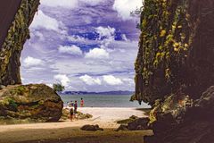 Khao Phing Kan at Koh Ta-Pu called James Bond island 1987