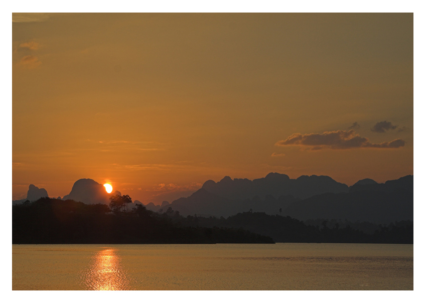 Khao Sok Sunset