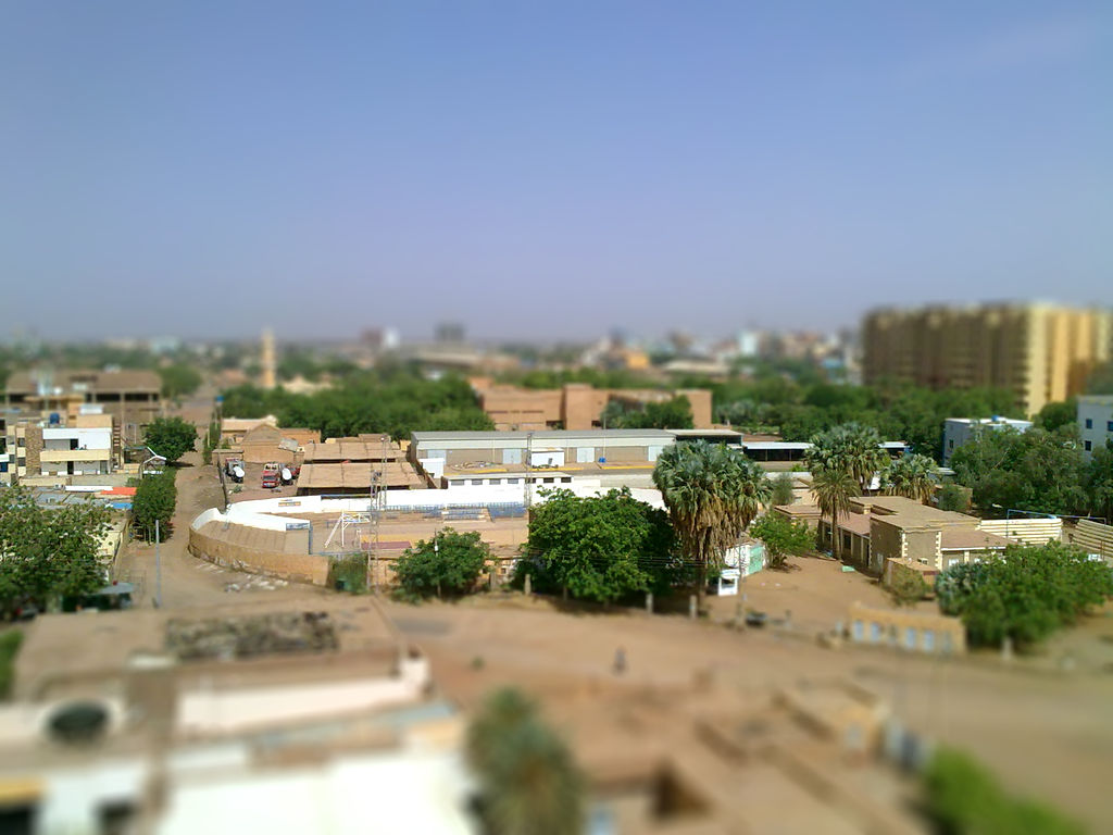 Khartoum Basketball-Stadion als "Modell"